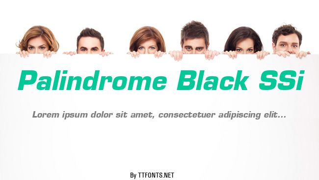Palindrome Black SSi example